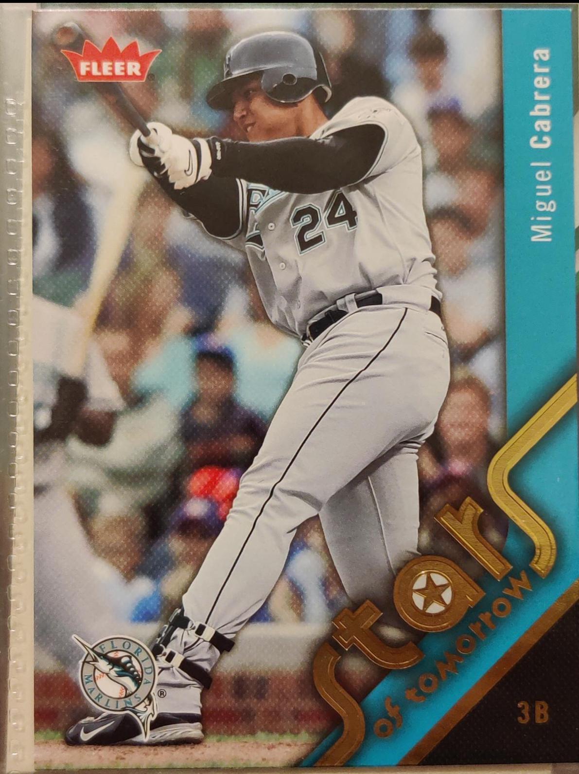 Miguel Cabrera #ST-8 Baseball Cards 2006 Fleer Stars of Tomorrow