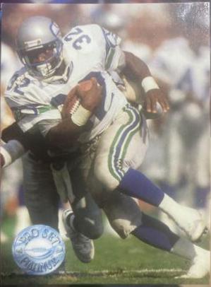 John L. Williams #111 Football Cards 1991 Pro Set Platinum