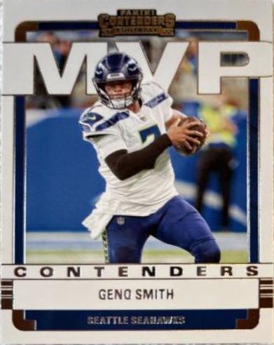 Geno Smith #MVP-GSM Football Cards 2022 Panini Contenders MVP