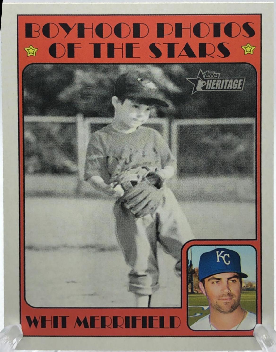 Whit Merrifield #267 Baseball Cards 2021 Topps Heritage