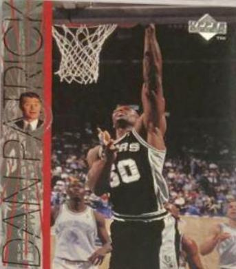 David Robinson #354 Basketball Cards 1996 Upper Deck