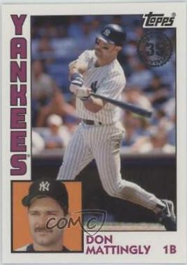 Don Mattingly #T84-1 Baseball Cards 2019 Topps 1984 Baseball