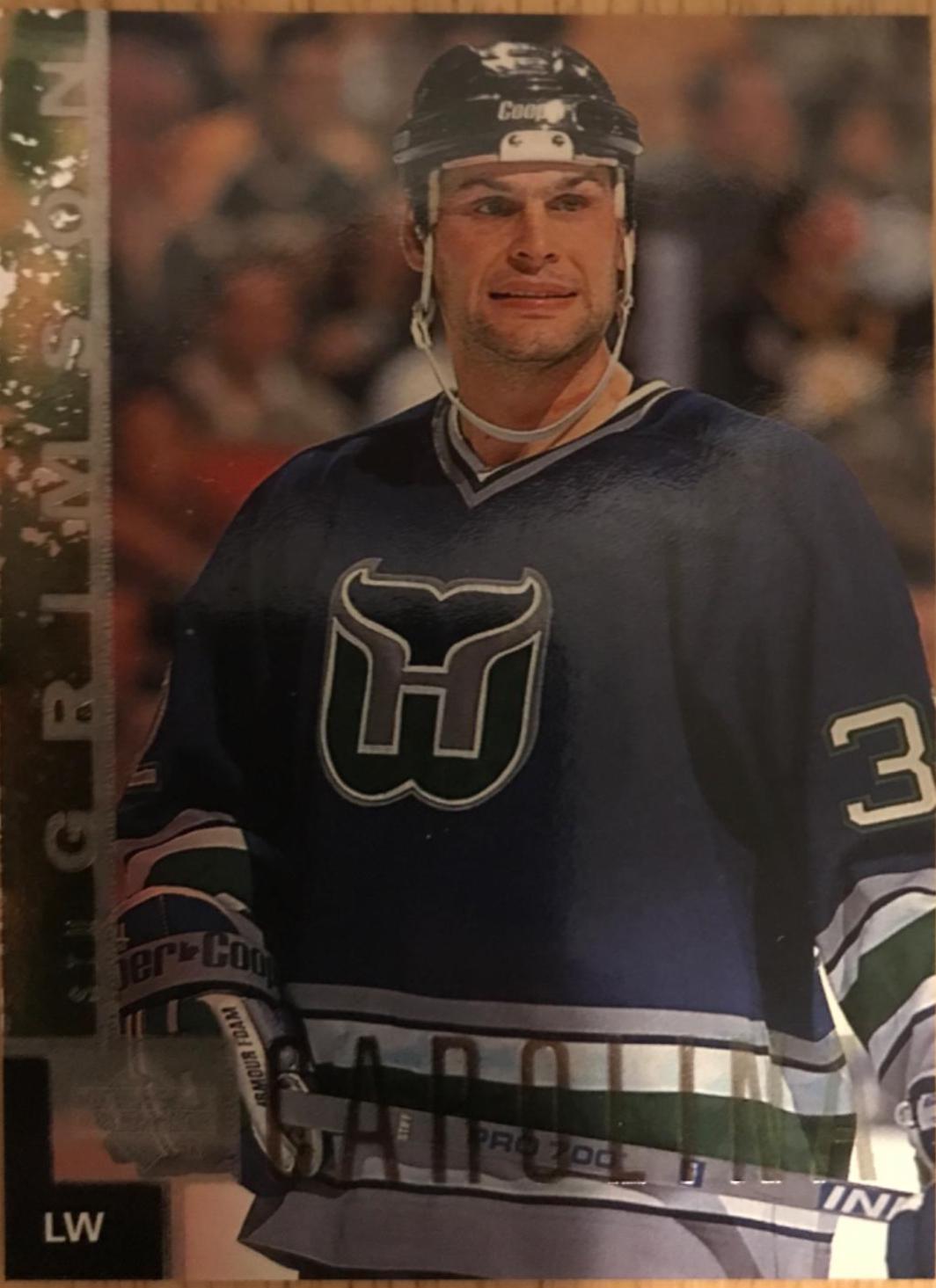 Stu Grimson #33 Hockey Cards 1997 Upper Deck