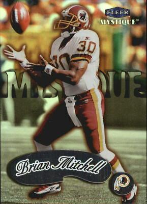 Brian Mitchell #15 Football Cards 1999 Fleer Mystique