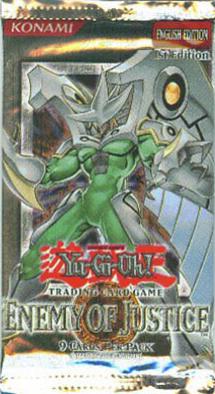 Booster Pack YuGiOh Enemy of Justice