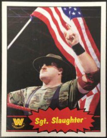 Sgt. Slaughter #104 Wrestling Cards 2012 Topps Heritage WWE
