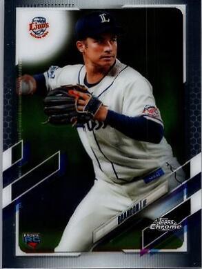 Brandon Tysinger #174 Baseball Cards 2021 Topps Chrome NPB Nippon Professional