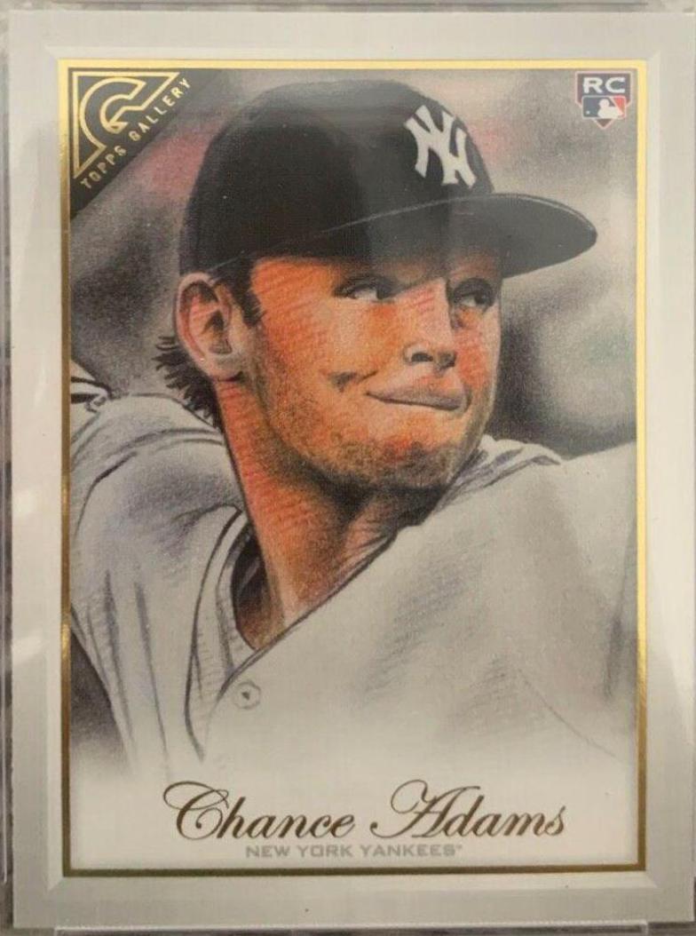 Chance Adams #111 Baseball Cards 2019 Topps Gallery