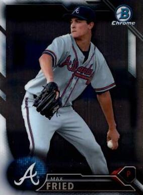 Max Fried #BCP-113 2016 Bowman Chrome Prospects Baseball