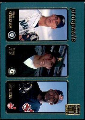 Ryan Anderson, Barry Zito, CC Sabathia #363 Baseball Cards 2001 Topps