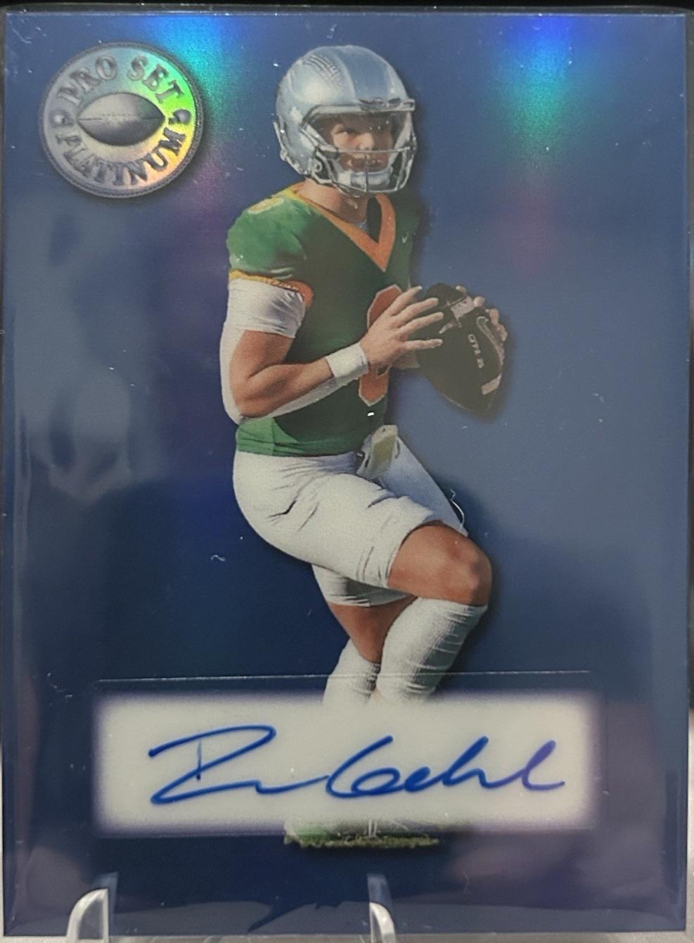 Dillon Gabriel #SP-DG1 2025 Leaf Pro Set Metal Platinum Autograph Football