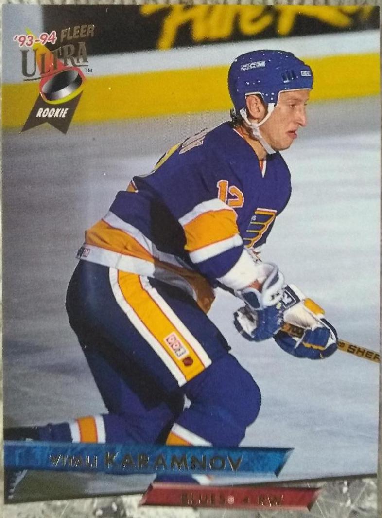 Vitali Karamnov #412 Hockey Cards 1993 Ultra