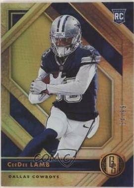 CeeDee Lamb #114 Football Cards 2020 Panini Gold Standard