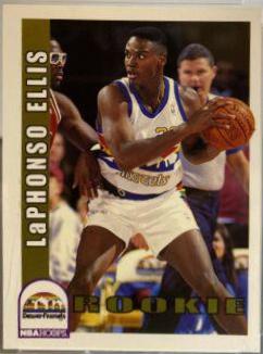 LaPhonso Ellis #375 Basketball Cards 1992 Hoops