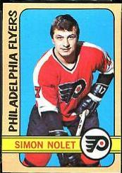 Simon Nolet #26 Hockey Cards 1972 Topps