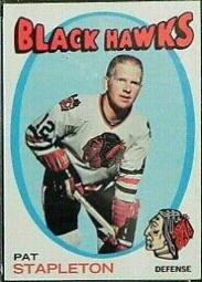 Pat Stapleton #25 Hockey Cards 1971 Topps