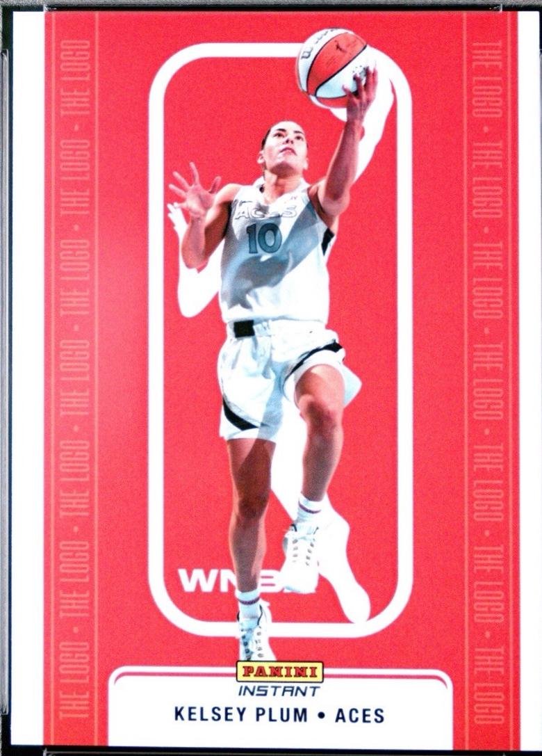 Kelsey Plum #TL-10 Basketball Cards 2024 Panini Instant WNBA The Logo