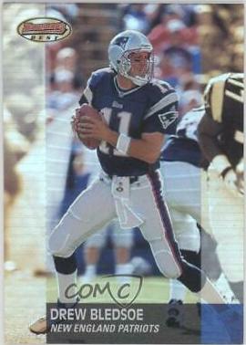 Drew Bledsoe #3 Football Cards 2001 Bowman's Best
