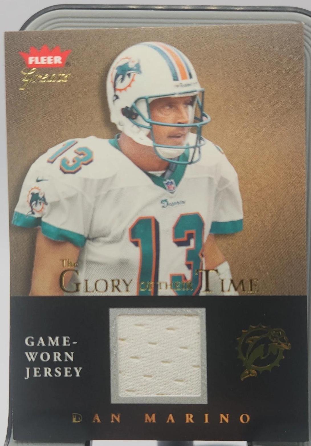 Dan Marino #GT-DM 2004 Fleer Greats Of The Game Glory Of Their Time Football