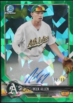Logan Allen [Green Refractor] #CPA-LA