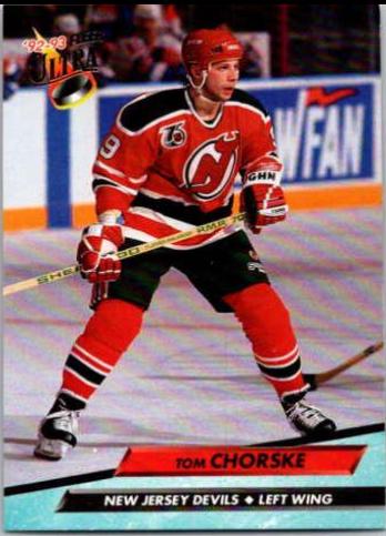 Tom Chorske #112 Hockey Cards 1992 Ultra