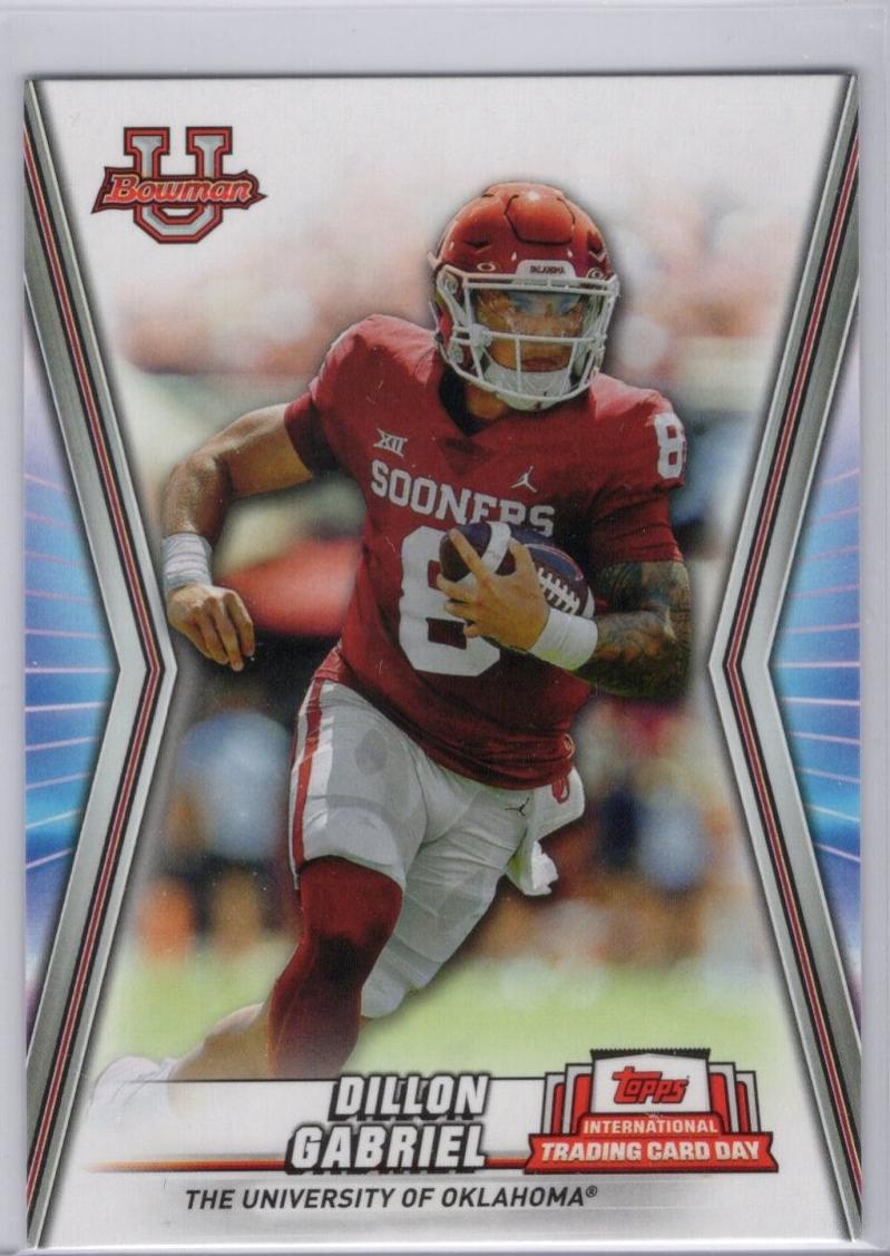 Dillon Gabriel #NTCD-BF25 Football Cards 2023 Topps International Trading Card Day