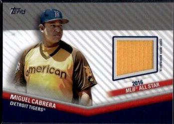 Miguel Cabrera #ASSC-MC Baseball Cards 2020 Topps Update All Star Stitches Relics