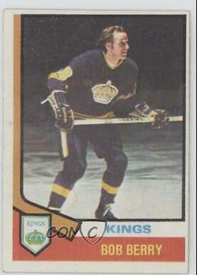 Bob Berry #18 Hockey Cards 1974 Topps