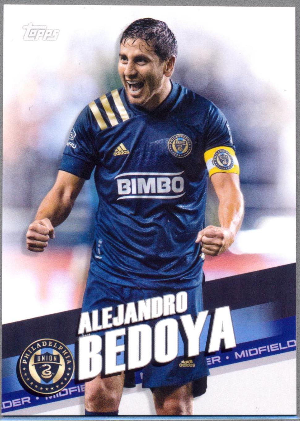 Alejandro Bedoya #34 2022 Topps MLS