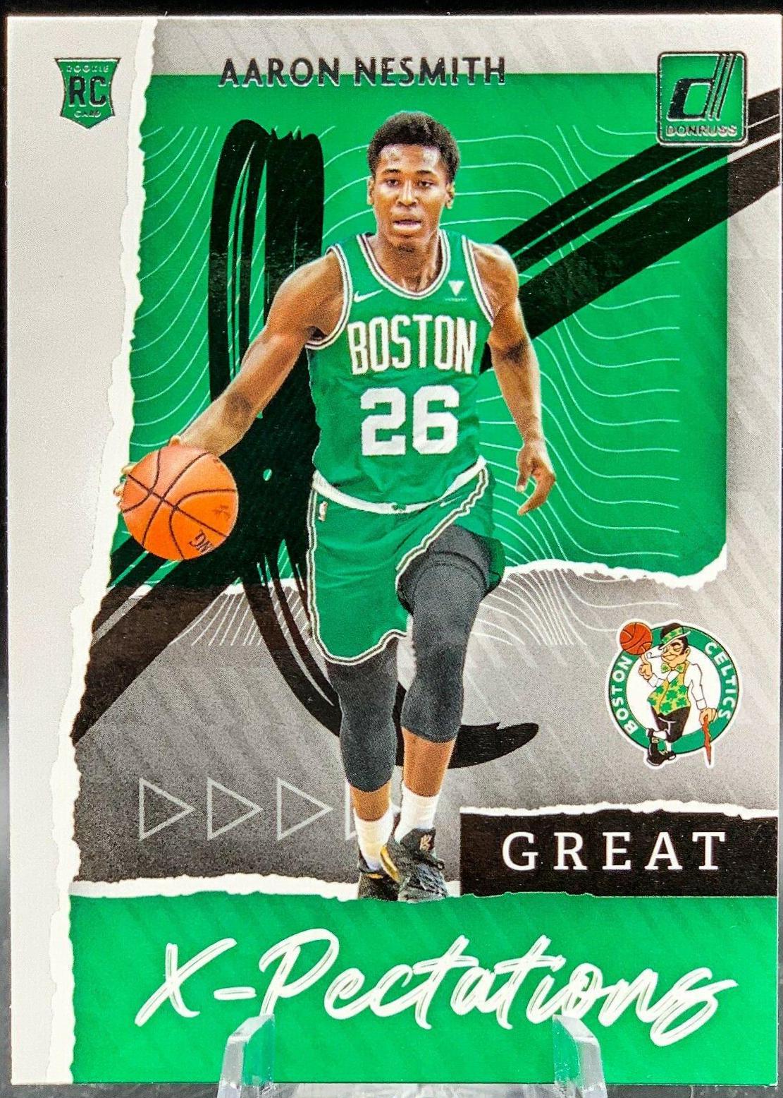 Aaron Nesmith #14 Basketball Cards 2020 Donruss Great X-Pectations