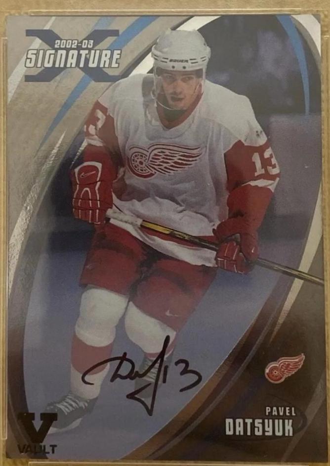 Pavel Datsyuk #166 Hockey Cards 2015 In The Game Final Vault