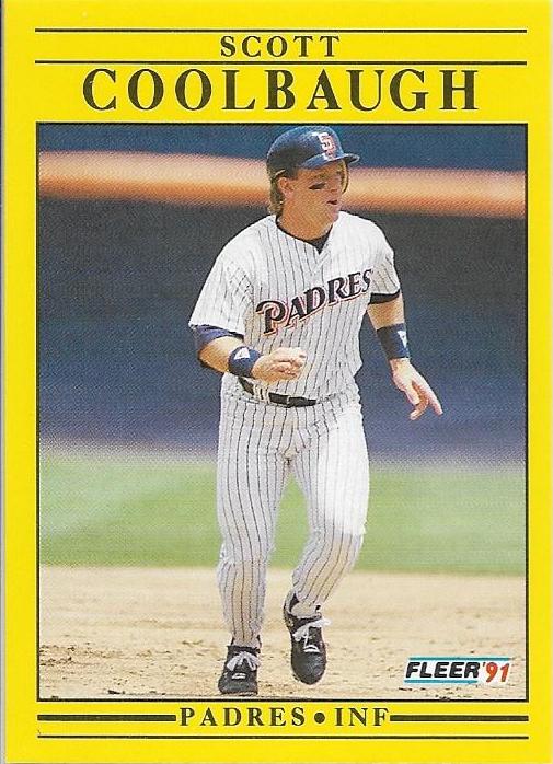 Scott Coolbaugh #U-122 Baseball Cards 1991 Fleer Update