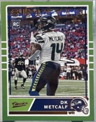 DK Metcalf #C-17 Football Cards 2019 Panini Chronicles Classics