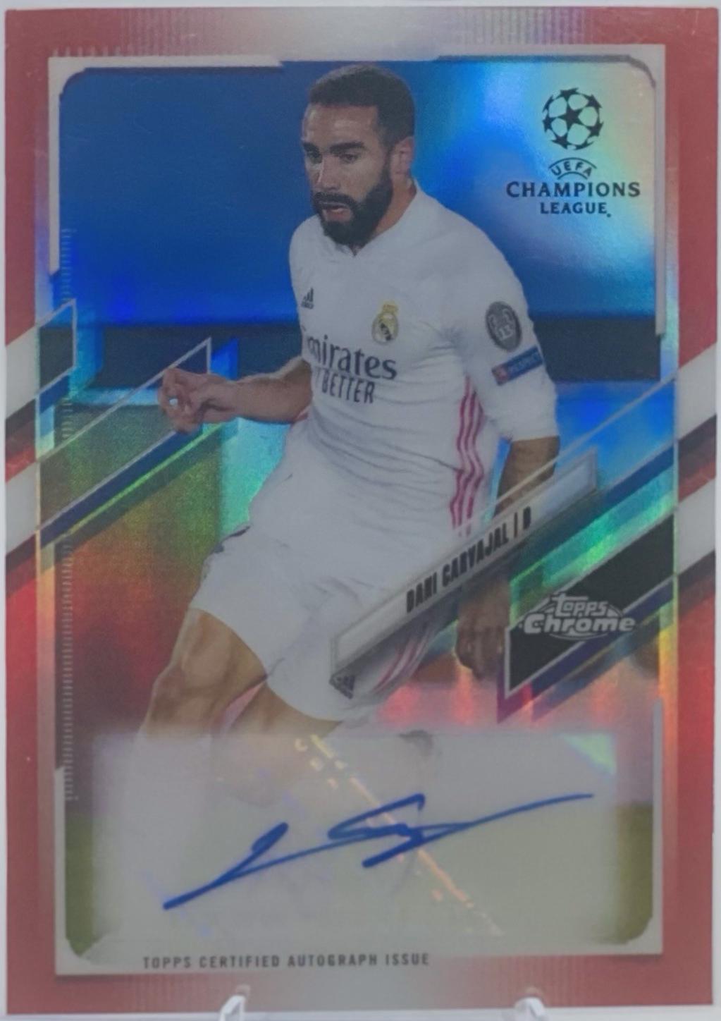 Dani Carvajal [Red Refractor] #CA-DCV