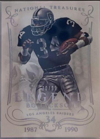 Bo Jackson #142 2014 Panini National Treasures Football