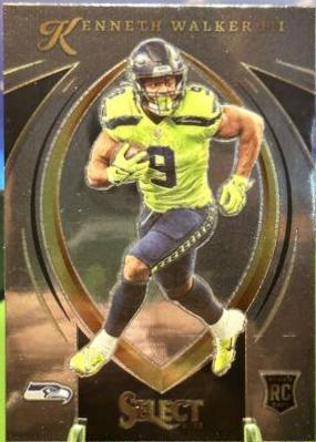 Kenneth Walker III #SCR-16 Football Cards 2022 Panini Select Certified Rookies