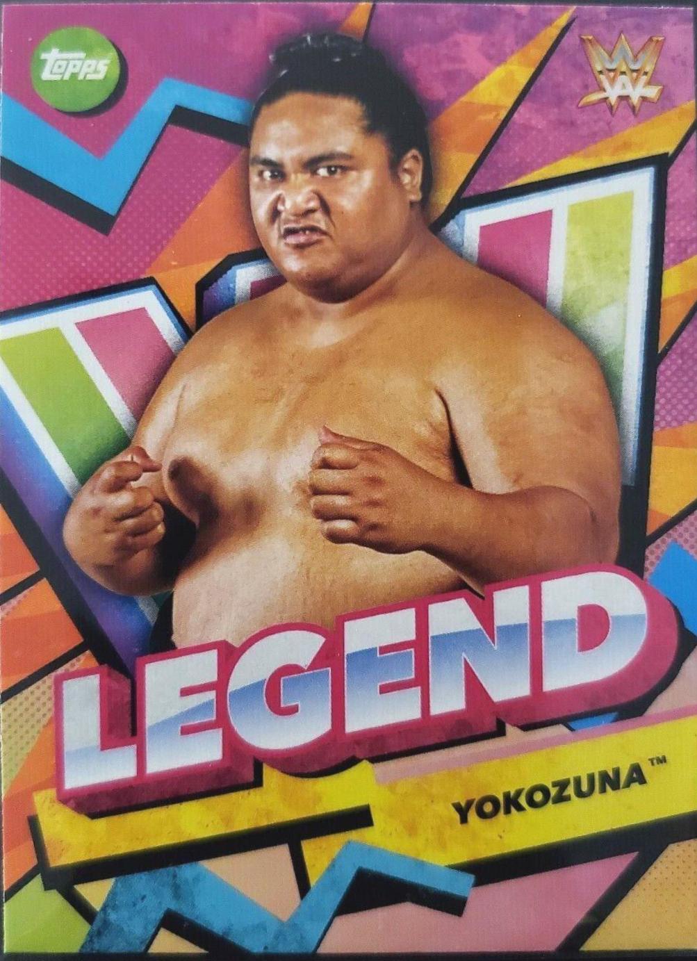 Yokozuna #171 Wrestling Cards 2021 Topps WWE Superstars