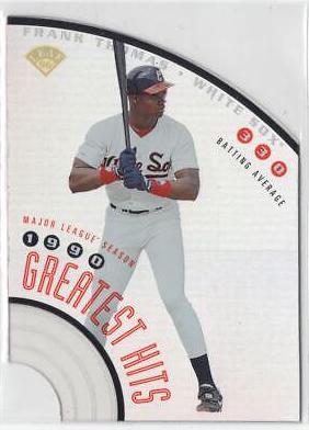Frank thomas #1 Baseball Cards 1996 Leaf Frank Thomas Greatest Hits
