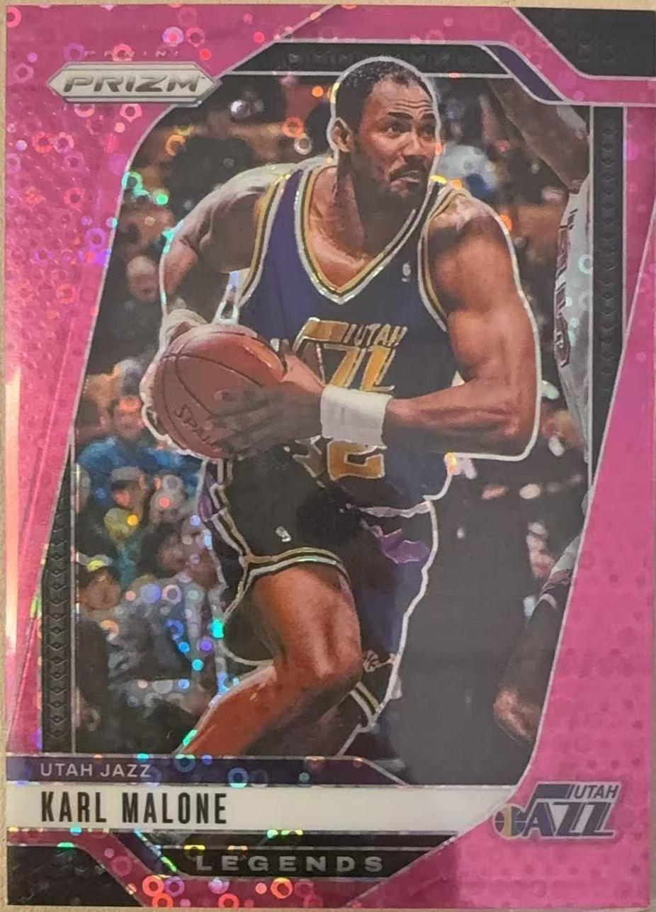 Karl Malone [Fast Break Pink] #289 Prices | 2024 Panini Prizm