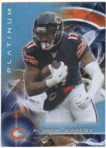 Alshon Jeffery #23 Football Cards 2015 Topps Platinum