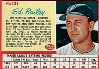Ed Bailey