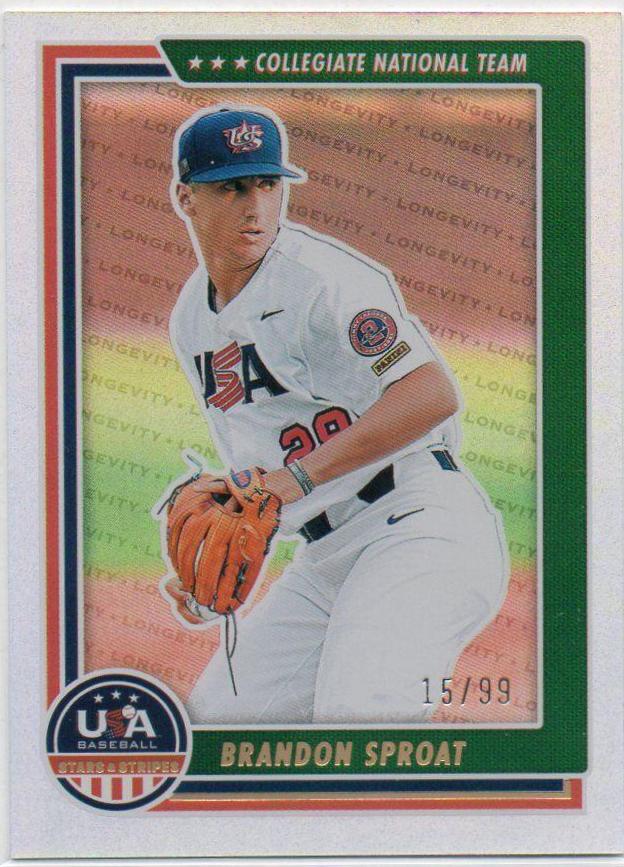 Brandon Sproat [Hobby Longevity Holo Gold] #31