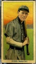 Johnny Evers Baseball Cards 1914 T213 Coupon Cigs. Type 2