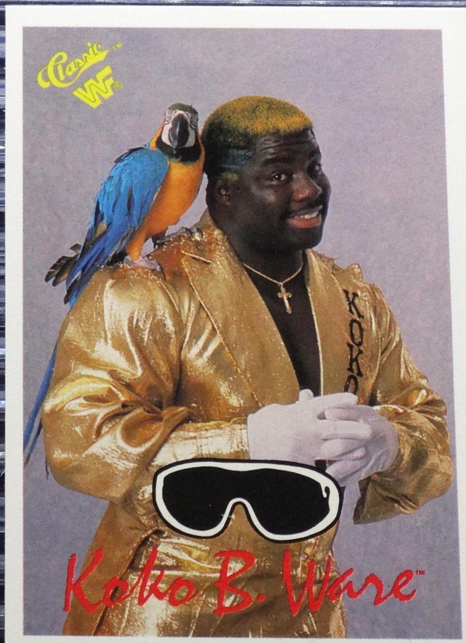 Koko B. Ware #29 Wrestling Cards 1990 Classic WWF