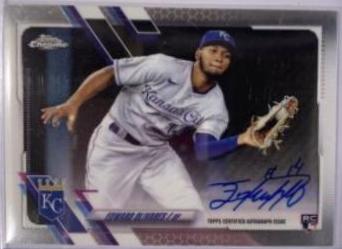 Edward Olivares #RA-EO Baseball Cards 2021 Topps Chrome Rookie Autographs