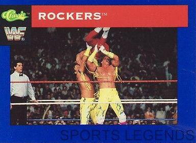 Rockers #11 Wrestling Cards 1991 Classic WWF