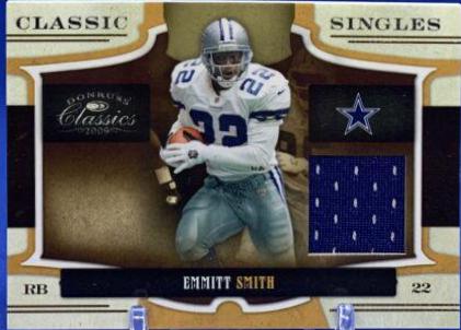 Emmitt Smith #10 Football Cards 2009 Panini Donruss Classics Singles