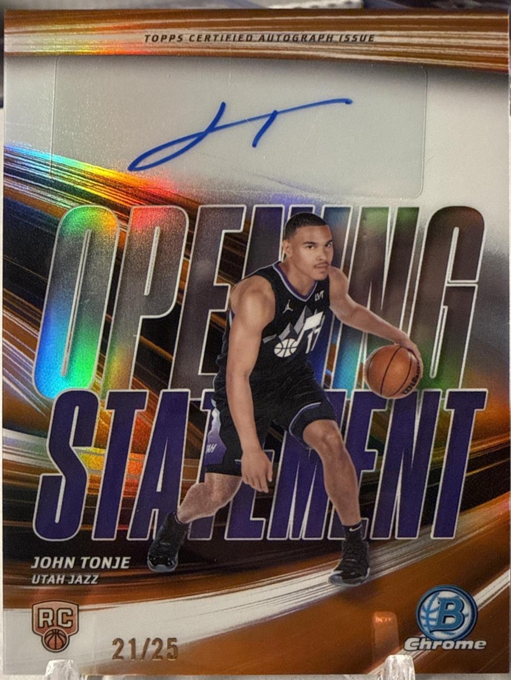 John Tonje [Orange] #OS-JT