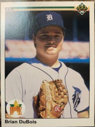 Brian DuBois #78 Baseball Cards 1990 Upper Deck