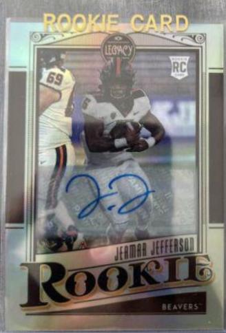 Jermar Jefferson #172 Football Cards 2021 Panini Legacy